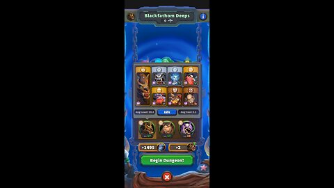 Warcraft Rumble - Blackfanthom Deeps - Hogger - Level 17 to 19 - Beast Dungeon - August 2024