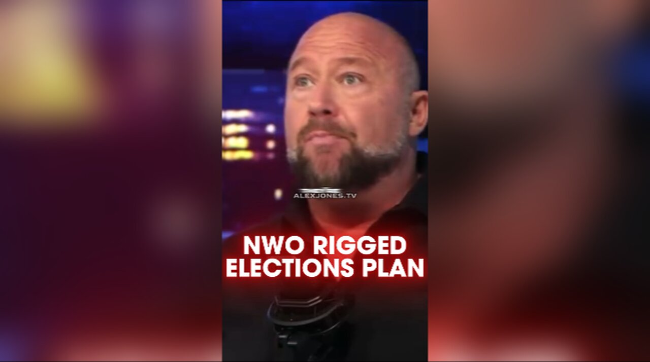 Alex Jones: Deep State Planning Rigged Elections Forever - 10/25/24