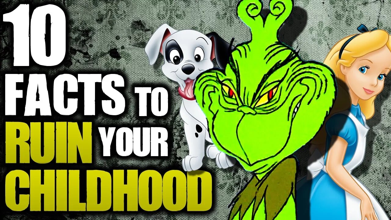 10 Shocking Facts to Ruin Your Childhood | TWISTED TENS #44