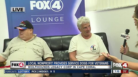 Cape Coral nonprofit rescues, trains service dogs to pair with U.S. veterans