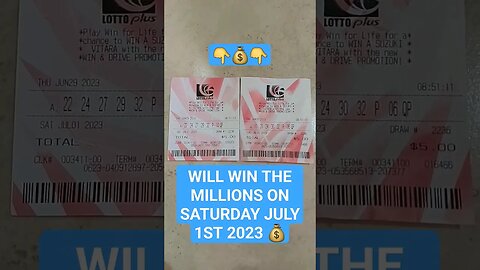 Lotto Plus Jackpot Million | Big Money 💰