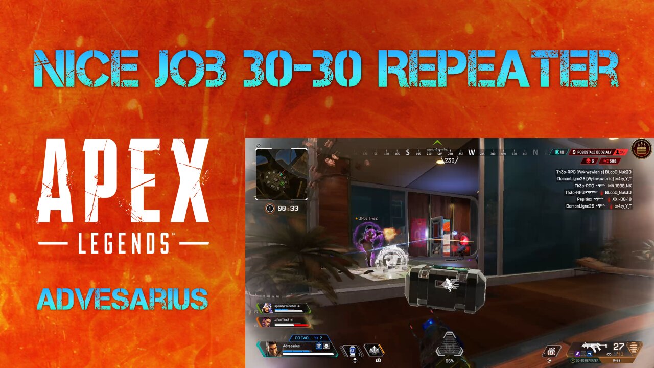 Apex Legends - Nice job 30-30 Repeater, Bangalore Season 8 Gameplay