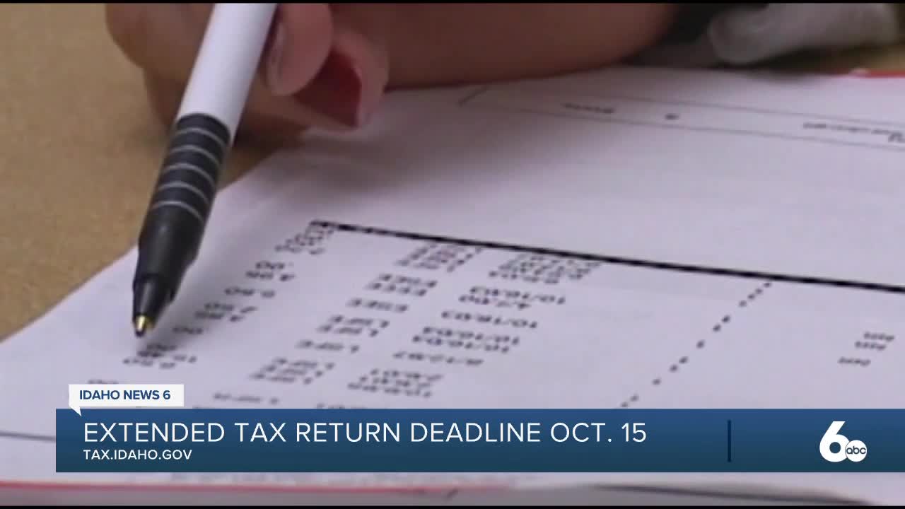 Extended deadline for tax returns is October 15
