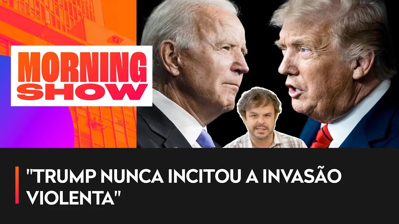 Trump rebate Biden sobre invasão ao Capitólio