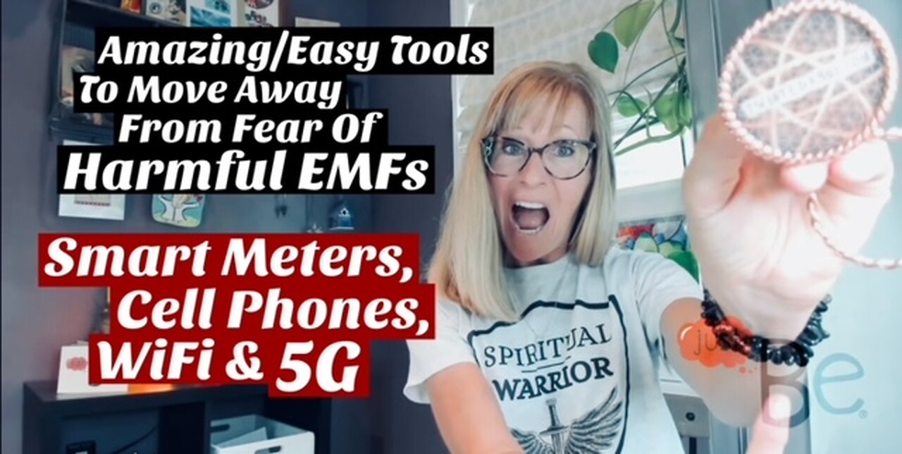 Just Be~SpBOOM: Move from Fear. How to Alter Harmful EMFs in Ur Home: WiFi/Smart Meter/Cell Phone