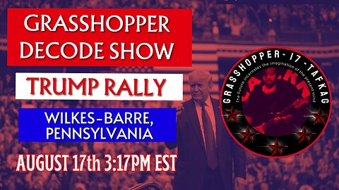 Grasshopper Live Decode Show - August 17th 2024