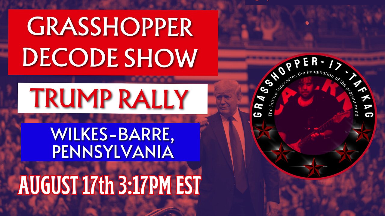 Grasshopper Live Decode Show - August 17th 2024