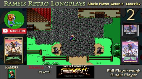Shining Force | 1993 | GEN | Episode 2 | Full Playthrough and Let's Play | Chapter 1 | #2