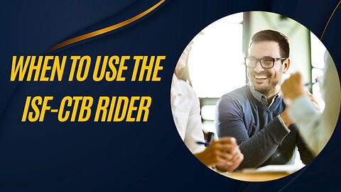 Understanding the ISF-CTB Rider