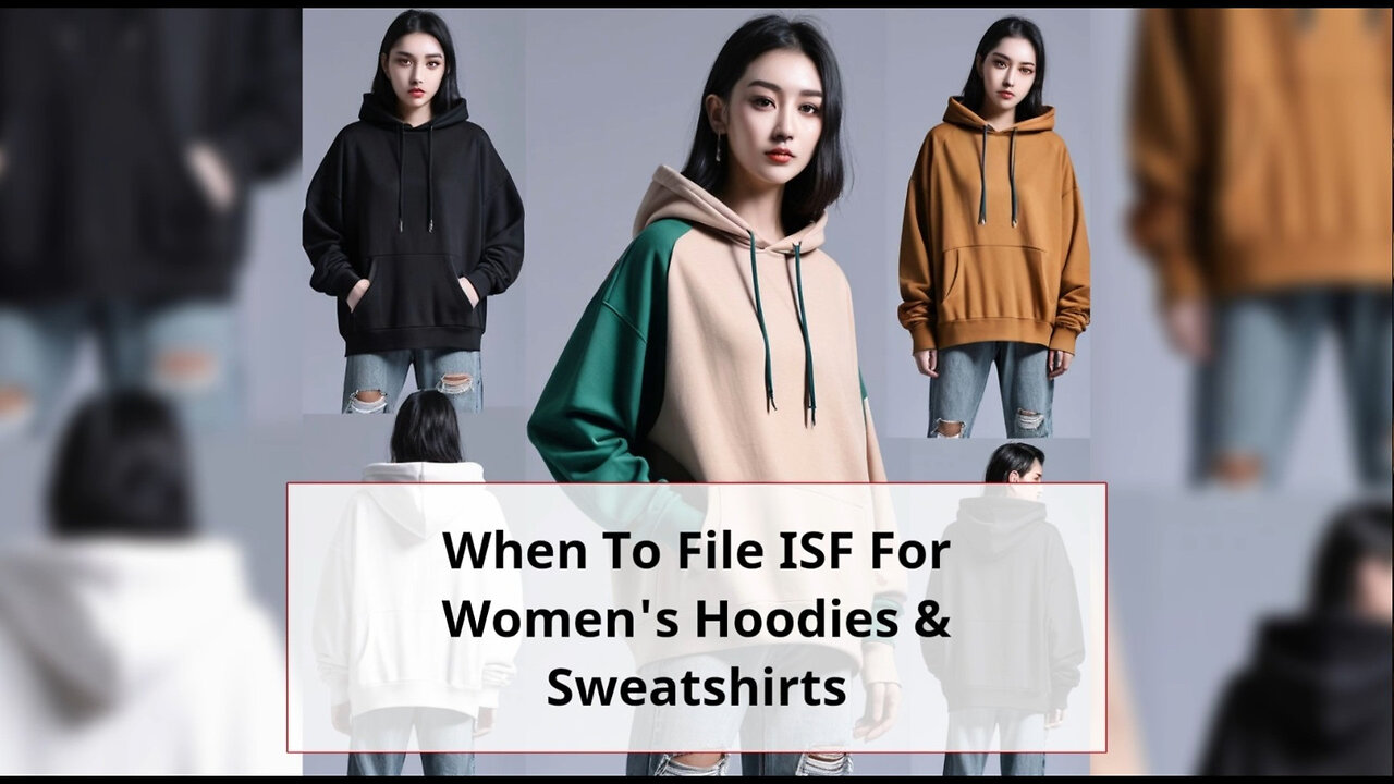 Unlock the Secrets: ISF Requirements for Women's Hoodies and Sweatshirts