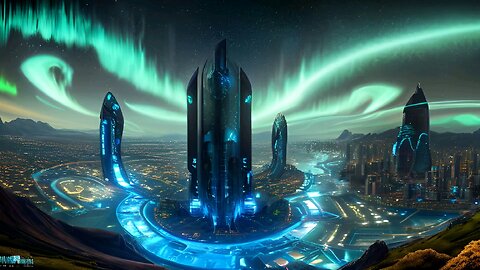 planet city alien universe space entertainment