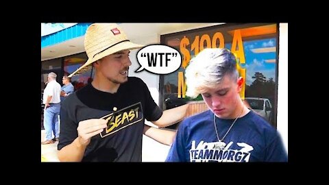 Mr Beast Responds To Morgz Copying His Video Ideas (He's Angry)