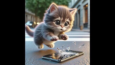 The Feline Fascination with Phones