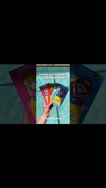 Mario Chocolate Bars 🍫