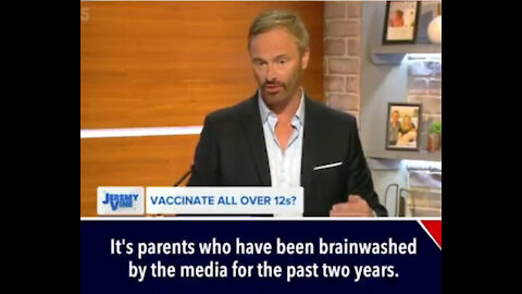 Frightened and brainwashed parents are pushing on children getting a "vaccination"