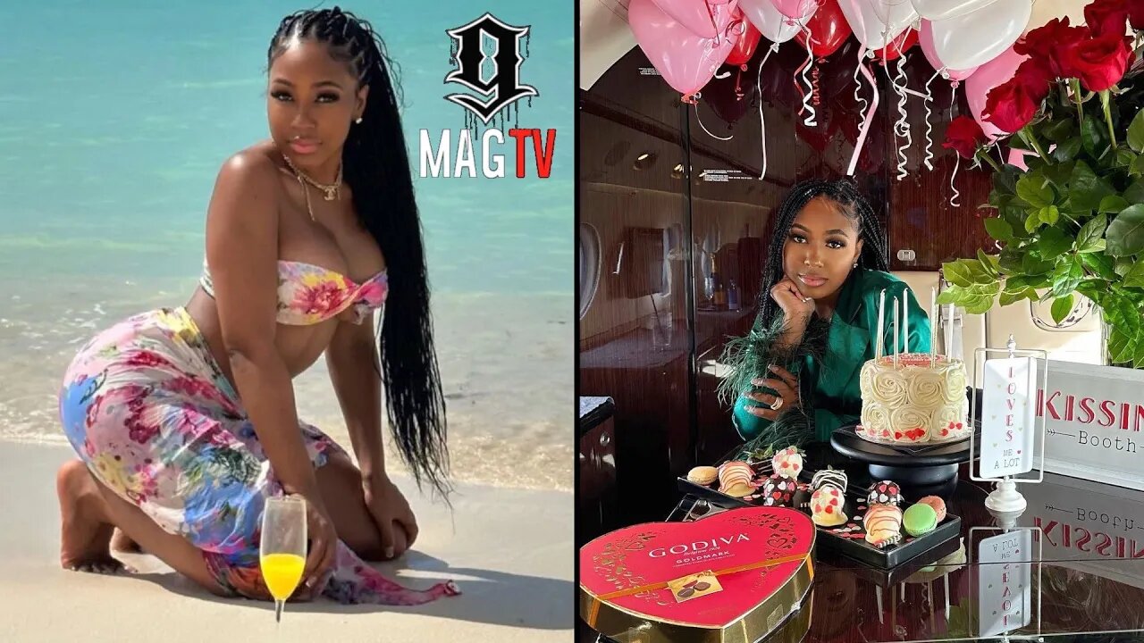 Yung Miami Gets Flewed Out On Diddy's Private Jet For Her B-Day Valentine! 🛩