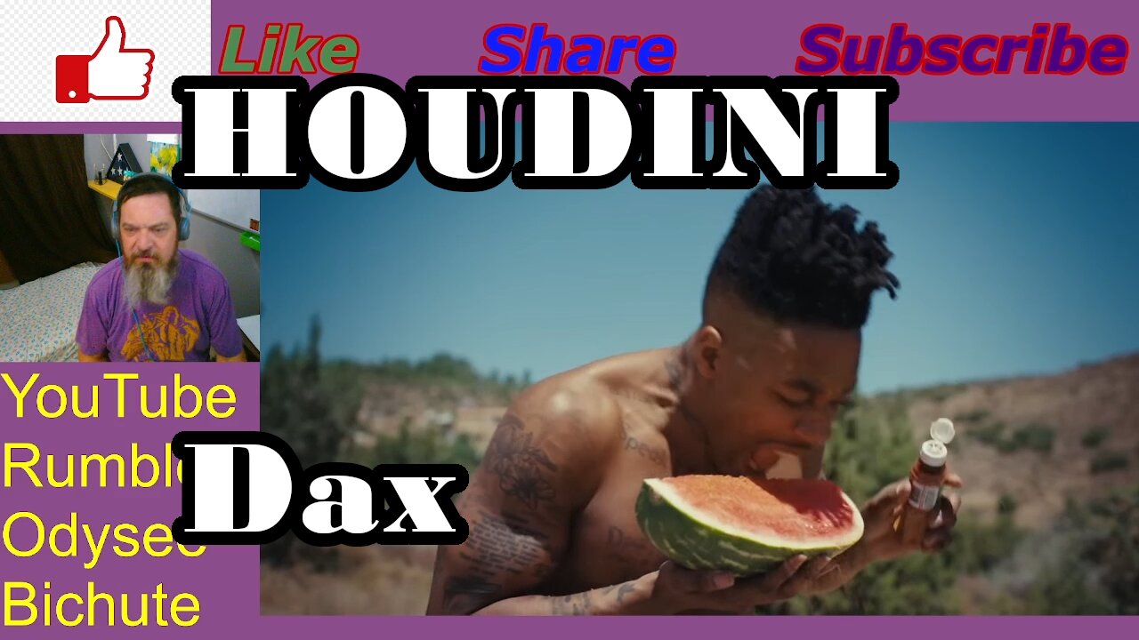 Pitt Reacts to HOUDINI Remix by Dax