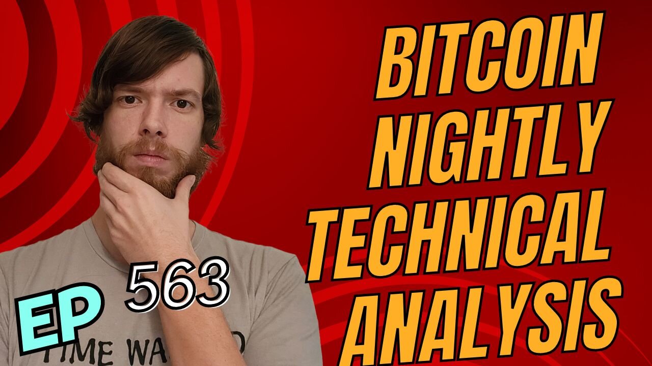 Bitcoin Nightly Technical Analysis E 563 #crypto #grt #xrp #algo #ankr #btc #crypto