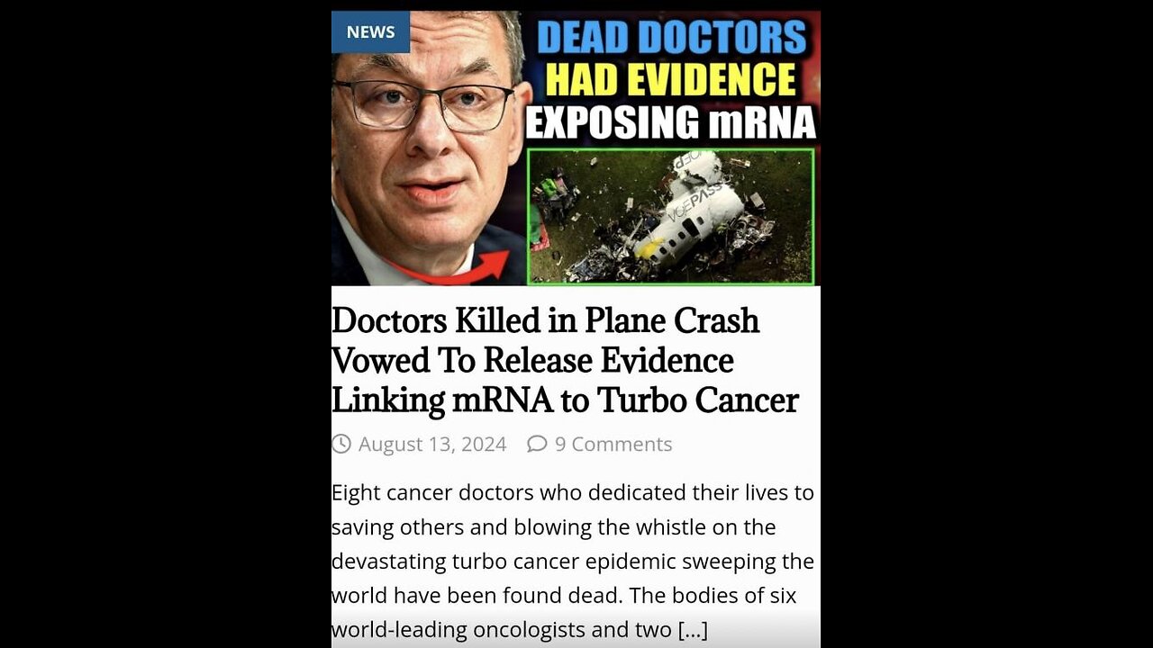 Establishment Forced to Admit Massive Explosion in Turbo Cancers- pfizer put sv40 carcinogen 9-20-24
