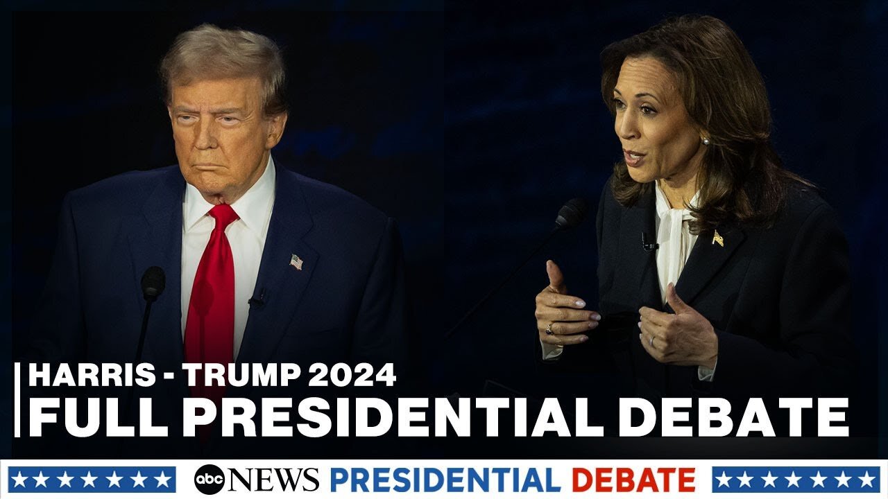 DEBATE REPLAY VP Harris and former President Trump l ABC News Presidential Debate
