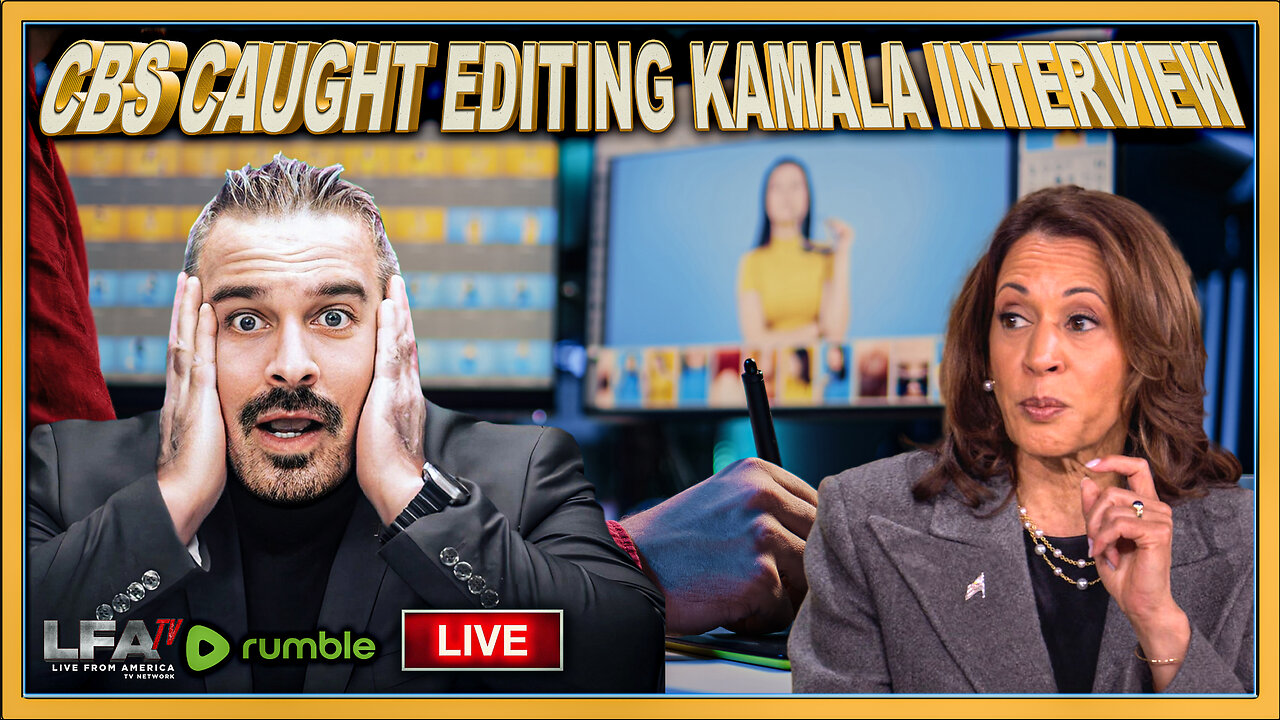 RIGGED INTERVIEW! Trump Calls For FCC To Pull CBS Broadcasting License | The Santilli Report 10.10.24 4pm EST