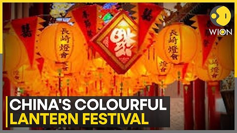 China: Colourful river Lantern and song festival sparks celebrations | WION