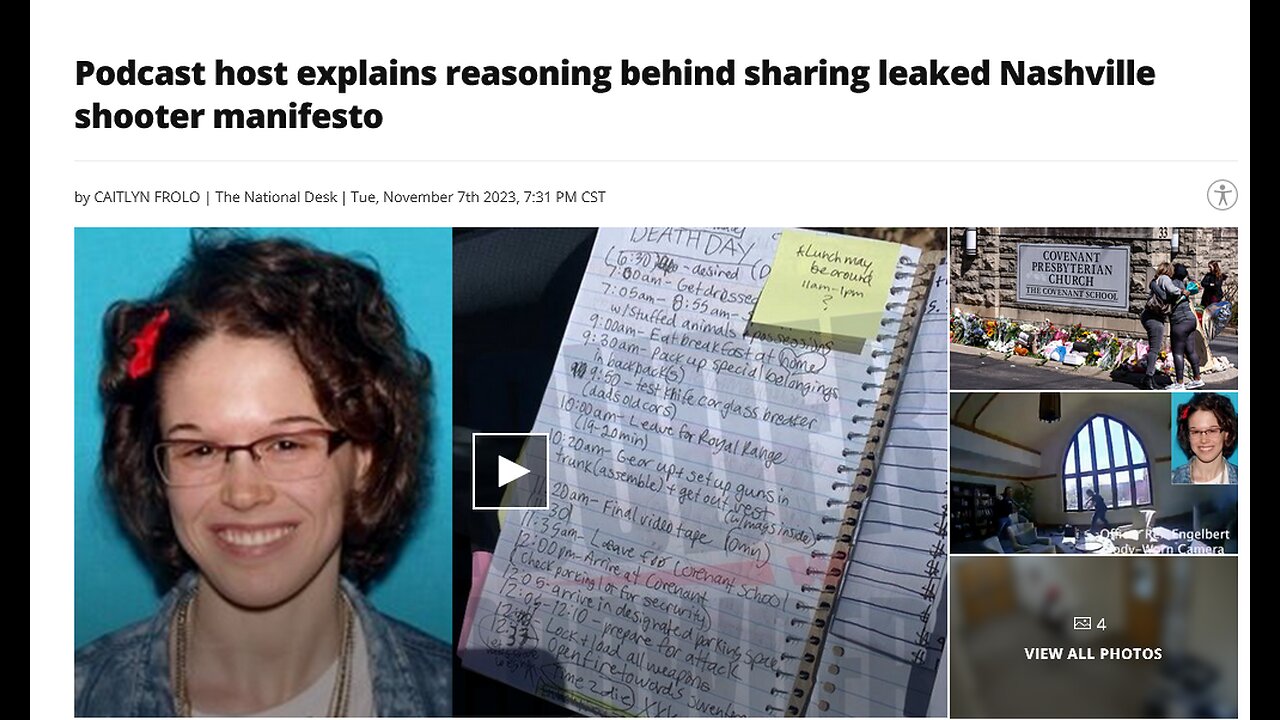 Raw Steven Crowder interview with FOX 17 News day after Covenant writings leak