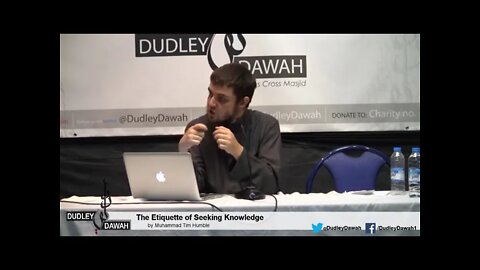 Muhammad Tim Humble - The Etiquette of Seeking Knowledge