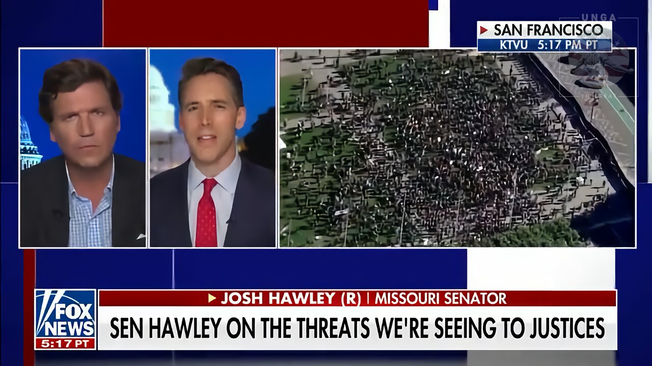 Sen. Hawley: If This Night of Rage ‘Gets Out of Hand’ Joe Biden and Merrick Garland Are Responsible