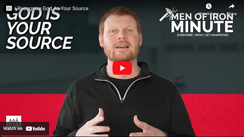 Recognize God As Your Source