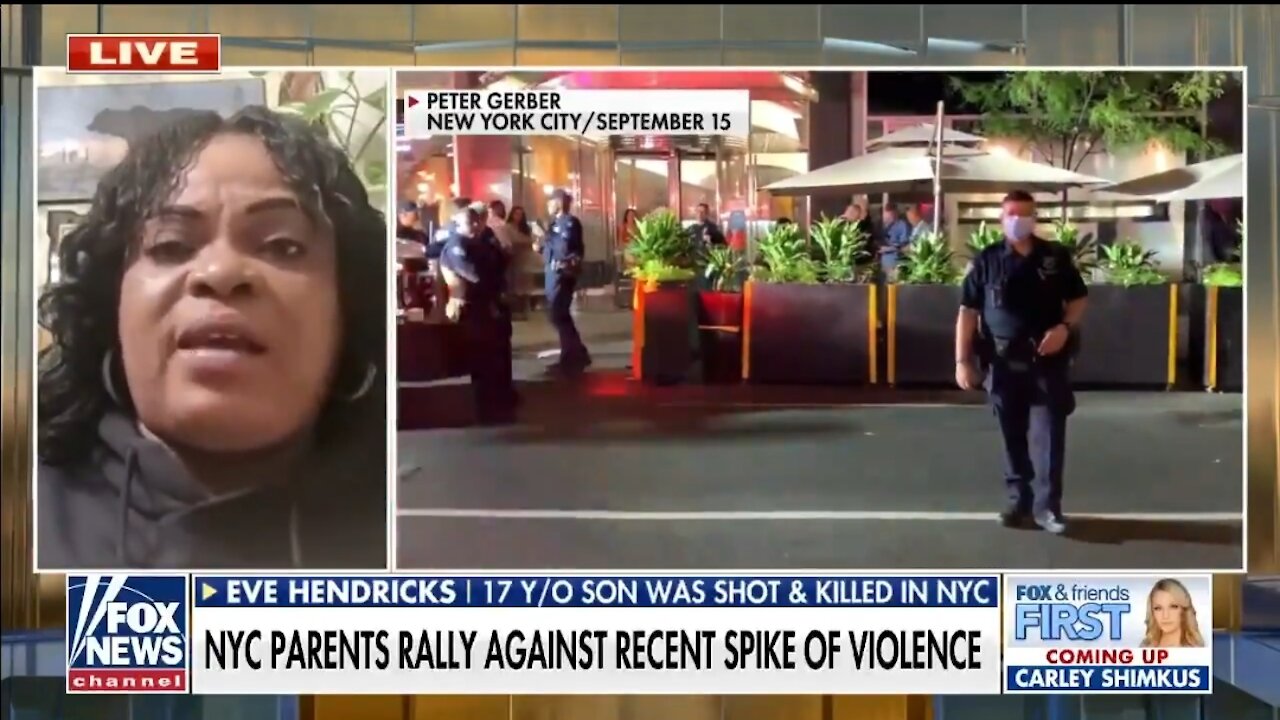 Mother Whose Son Was Killed Demands More Cops On The Streets