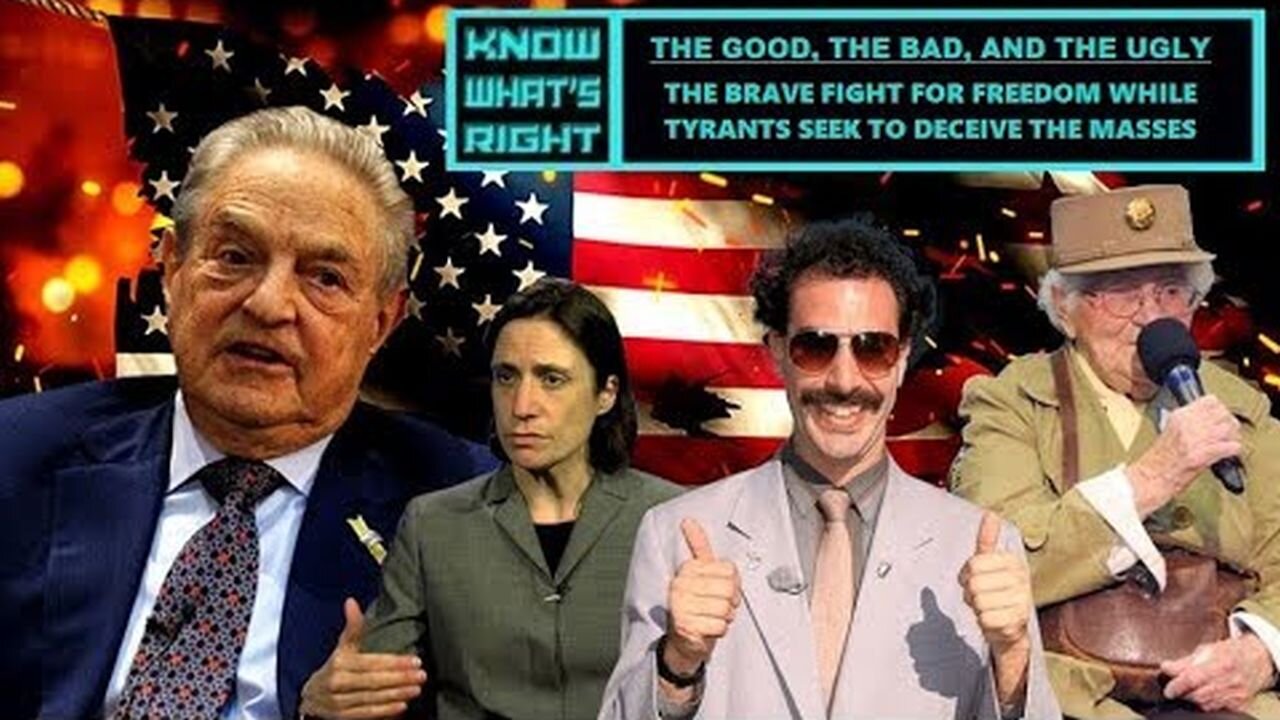 The Good, The Bad, & The Ugly: The brave fight for freedom while tyrants seek to deceive the masses