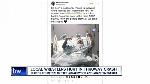 Thousands raised for WNY wrestlers hurt in crash