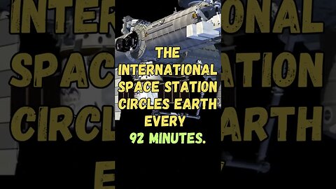 🌏🛰️Did you know this fact about Space? #shortsfact #funfactsshorts #spacefacts #iss #earth