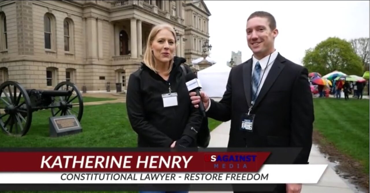Adam Boyd of USAgainstMedia interviews Katherine Henry of Restore Freedom
