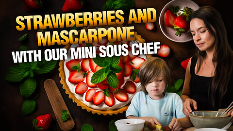 Simple Strawberries and Mascarpone Dessert
