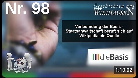 8.9.24 🇩🇪🇦🇹🇨🇭🇪🇺👉WIKIHAUSEN 98👈🇪🇺→Verleumdung der Basis-Partei🎇