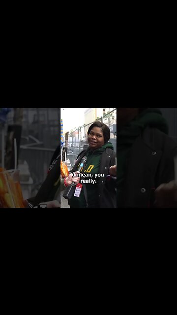 Yes, she really said that on camera