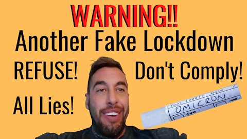 The Next BIG Lockdown Is Planned Very Soon | Don't Fall For Their Lies!!!