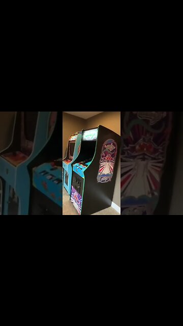 Game room coming together nice with the new Galaga arcade