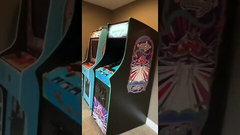 Game room coming together nice with the new Galaga arcade