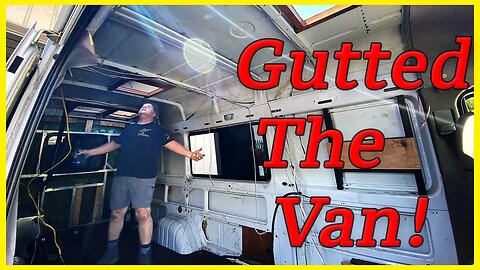 This Is How Far We've Gotten On Our Budget Class B Camper Build Pt. 3