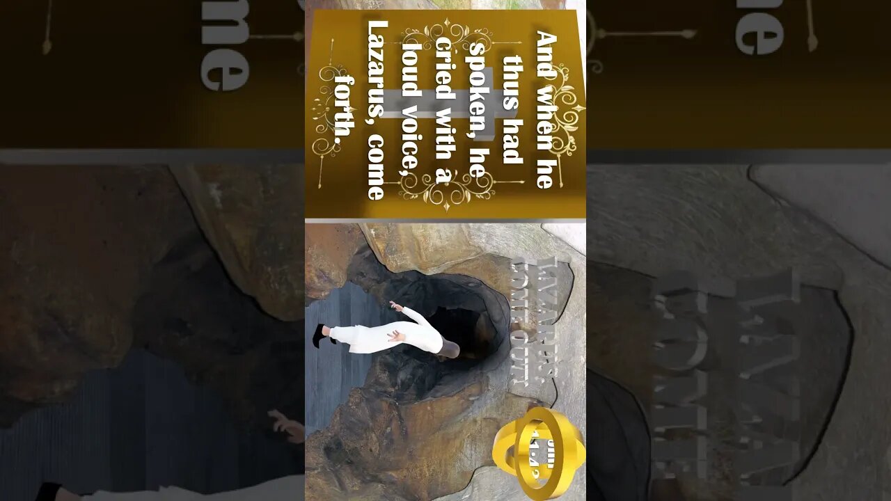 The Gospel Of John Chapter 11 (PART FIVE: Verses 41-57) Animated & Narrated Bible Study Quiz #shorts