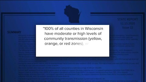 Wisconsin has fifth highest rate in the country of new COVID-19 cases, White House report says