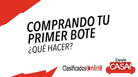 La compra de tu primer bote - ¿Qué debes saber?