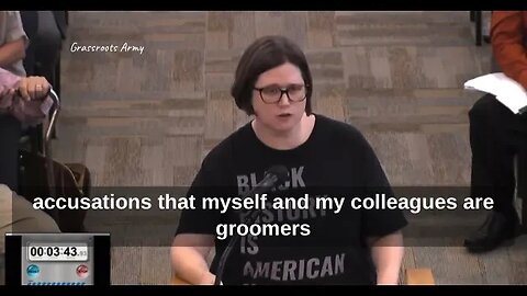 Virtue Signaling Teacher Flexes Her Righteousness To School Board