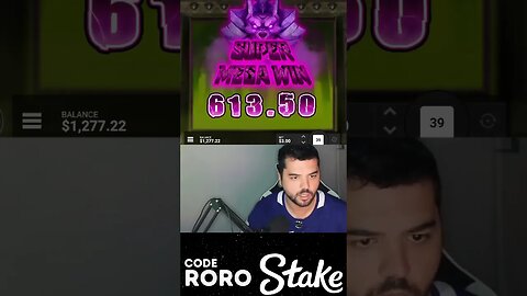 Huge Win on NEW Undead Fortune Slot. WAIT WHAT!? CODE: RORO #shorts #stake #casino#shortsyoutube