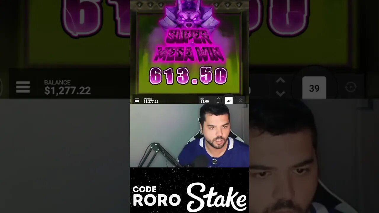 Huge Win on NEW Undead Fortune Slot. WAIT WHAT!? CODE: RORO #shorts #stake #casino#shortsyoutube