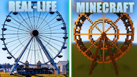 I made a Working THME PARK in MINECRAFT!