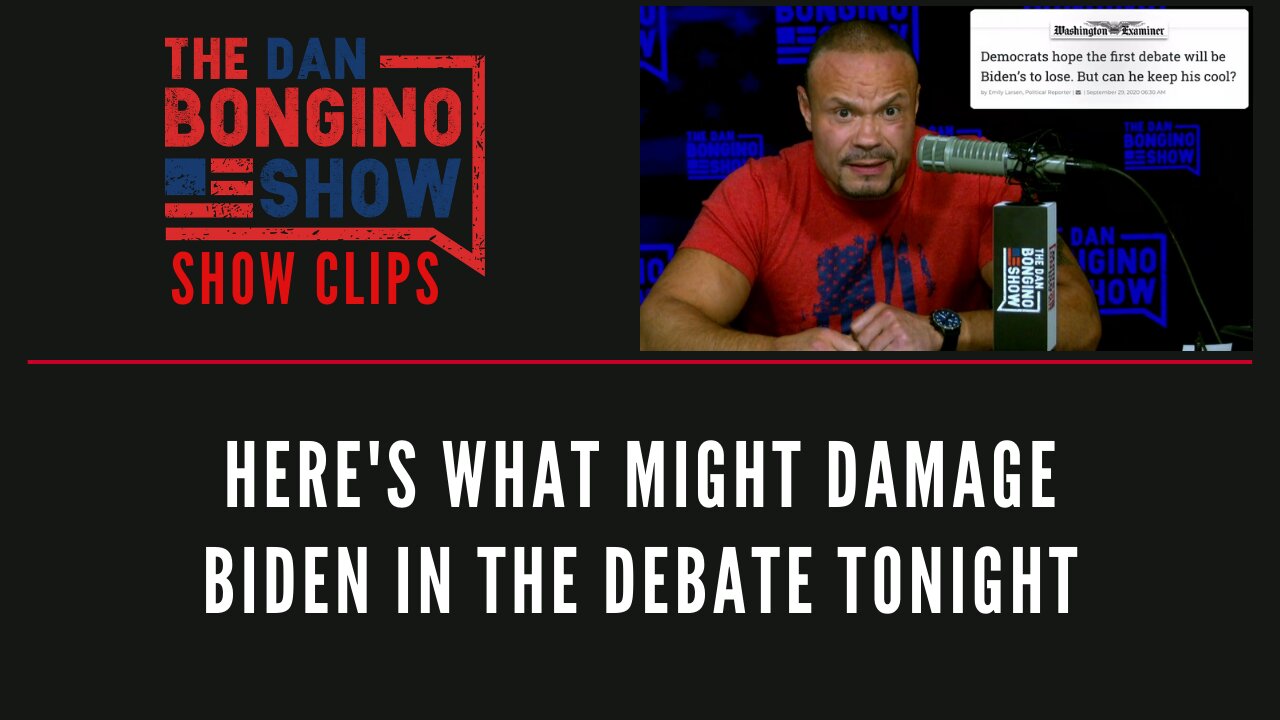 Here's What Might Damage Biden In The Debate Tonight
